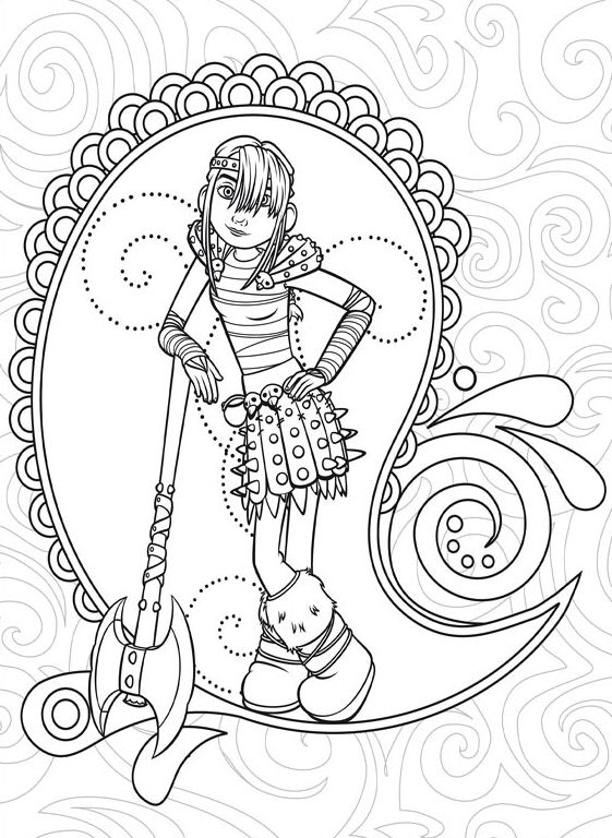 Kidsnfun.com  Coloring page How to train your dragon How to train